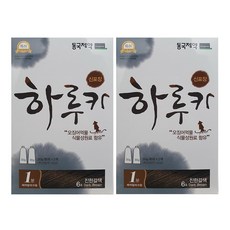 동국제약 하루카 염색약, 6호 진한갈색, 2개
