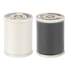 FUJIX Ltd. 富士克 Tiktik Premier 線 2種 x 1000m 套組, 白色, 黑色