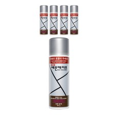 세븐에이트 흑채 커버스프레이 60g, 진한갈색, 5개