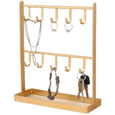 JCP簡約鑰匙圈展示架, 金子, 1個