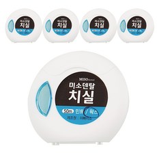 PRETTY LOVE 派蒂菈 Miso Dental 大包裝牙線蠟, 1入, 5個