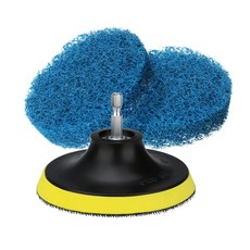 MONACO OLIVE 電動清潔刷頭 + 쓱싹菜瓜布 2入, 混合顏色, 1套