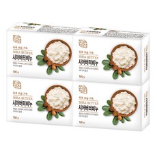 자연미인 시어버터 비누, 100g, 4개