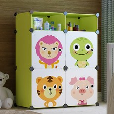 가팡 캐릭터 수납함, 그린 L