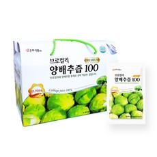 EunHa Food 青花菜高麗菜汁, 100毫升, 30個