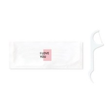 基本設計成人用牙線 1 09 粉紅色 I LOVE YOU, 150件, 1個