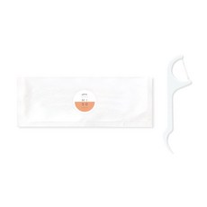 基本設計成人用牙線 1 01 橙色 MISO THANK YOU, 150件, 1個