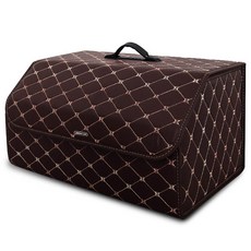 어반카 차량용 스티치 다용도 수납함, 브라운