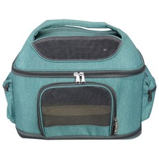 Mipure寵物外出亞麻托特包, 綠色