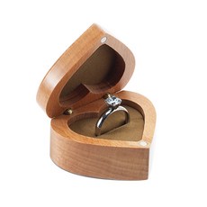 HATO HATO 原木戒指盒, 1個, 米色