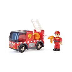 Hape 軌道車系列警笛消防車玩具組, 混色