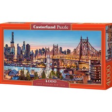 Castorland 晚上好紐約迷你拼圖 CS400256, 4000件, 混色