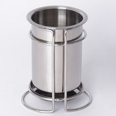 GALLEON 全不鏽鋼單格餐具筒, 單一顏色, 1個