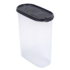 Tupperware 橢圓形4號儲米桶, 黑色