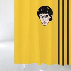 Design Supul 北歐風格浴簾 sc87 L 1800 x 1880 mm + 不鏽鋼掛環 12入組, 1套