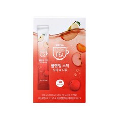 이디야 블렌딩 액상스틱 사과자두플럼, 20g, 20개