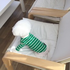 MAGDOG 狗狗粗字T恤, 綠色, 1個