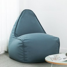 에보니아 147 에어레더 빈백소파, 다크블루