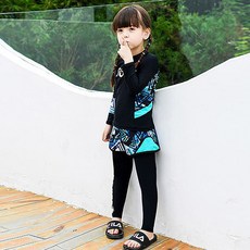 Meirian 女童衝浪防曬衣3件組