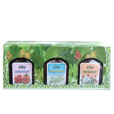 瓶裝綜合草本茶組 3款, 木槿茶+博士茶+玫瑰果茶, 1組