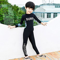 메이리앤 남아용 서퍼 래쉬가드 3종 세트