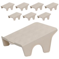 콩 케이리빙홈 2단 신발정리함 더블, 8개, 베이지