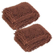 PASTEL PET 柔軟寵物浴巾 2入, 棕色