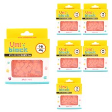 유니아트 4000 유니블럭 40g x 6p, 주황