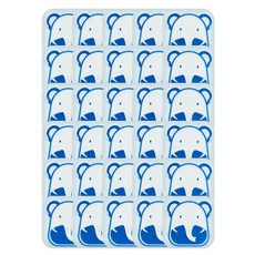 方形門後防撞墊, 30入, 大象款