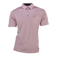 Peraus 男士粉彩人造絲短袖高爾夫T恤 CTDJ2005M0