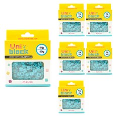유니아트 4000 유니블럭 40g x 6p, 하늘