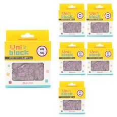 유니아트 4000 유니블럭 40g x 6p, 보라