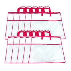 마켓피오 홈 부직포 침구 보관가방 핑크 35 x 35 cm, 10개입, 1개