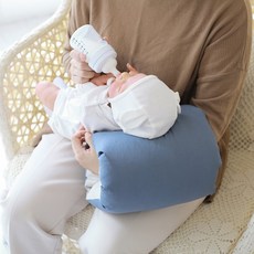 로토토베베 휴대용 팔 수유쿠션, 블루