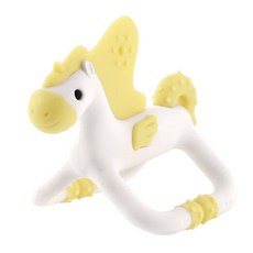 AGAFURA 獨角獸固齒器, 黃色, 1組