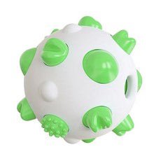 PASTEL PET 寵物狗潔牙玩具球 80*80mm, 綠色, 1個