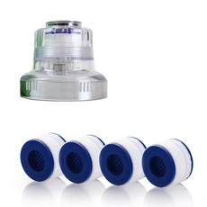 Aqua Duo Cobra 寬型淋浴噴頭 SF-1000 + 專用防銹過濾器 4p, 1套