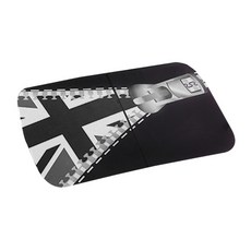 아리코 미니쿠퍼 F56 썬루프 파노라마 튜닝스티커, 버클인 영국 국기 다크그레이, 1개