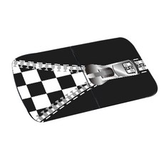 ARYKO Mini Cooper F56 全景天窗改裝貼紙, 拼接馬賽克黑色, 1個