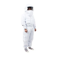 Mirae通商黃蜂保護服, 白色的, 1個