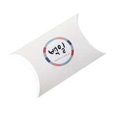 半月形盒子 100入+百日貼紙傳統 100入, 白色的, 1套