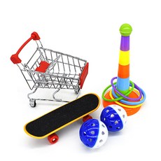 The Flow 鸚鵡新奇訓練玩具5件組, 隨機出貨, 1套