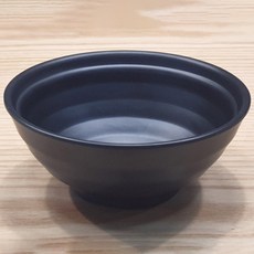 黑色碗陶碗圓形碗 小, 單色, 2個