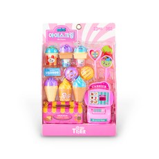 MY LITTLE TIGER Mini Store 冰淇淋店 Mart Play, 混色