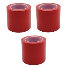 地板標線膠帶 紅色 100mm*30m, 3個