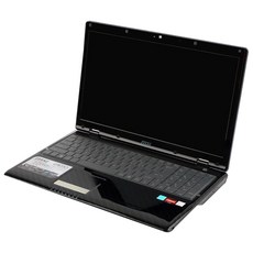 三星 Galaxy Book 筆電 NT750QCJ 專用 彩色鍵盤膜 A型 指紋辨識鍵開孔款, 黑色, 1個