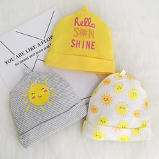 BEBENIZ 可愛角色帽 3入