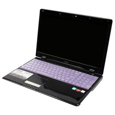 삼성 갤럭시북 노트북 NT750QCJ 전용 컬러 키스킨 A타입 지문인식키 뚫린 모델, 퍼플, 1개