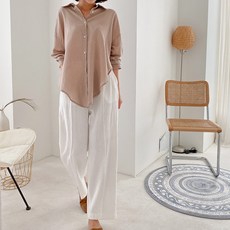 보리맘 라라 린넨 임부 셔츠