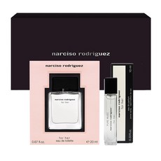 나르시소로드리게즈 포허 EDT 20ml + 퓨어 머스크 10ml, 1세트